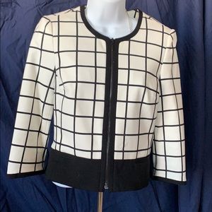 WHBM 3/4 sleeve jacket